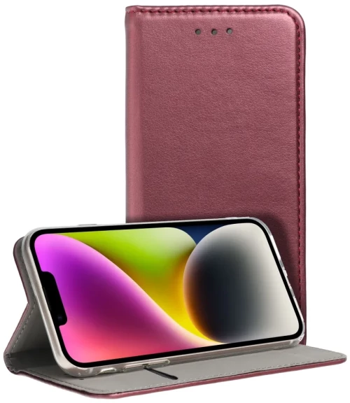 TechWave Smart Leather case for Samsung Galaxy A13 4G burgundy