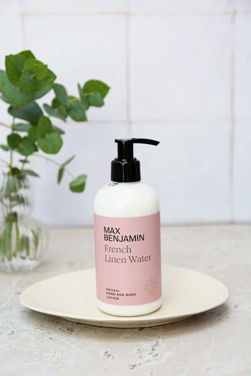 Max Benjamin French Linen φυτικό αφρόλουτρο και λοσιόν 300ml