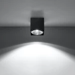 Sollux Φωτιστικό οροφής Blake 1,αλουμίνιο,1xGU10/40w