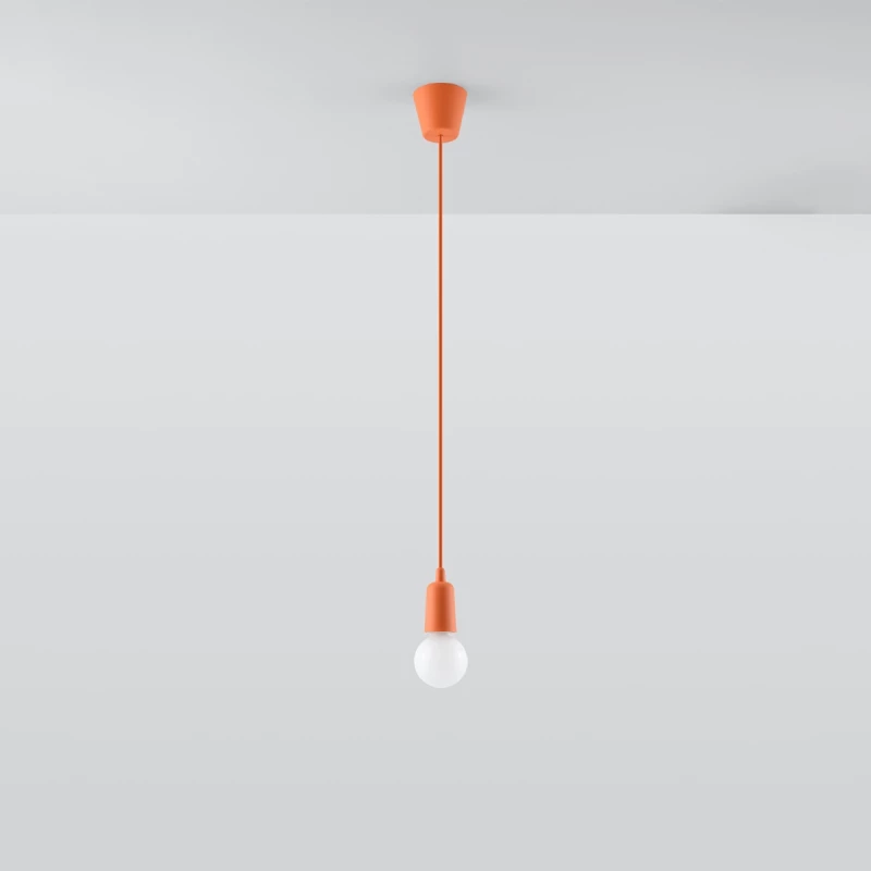 Κρεμαστό φωτιστικό Diego 1,PVC,1xE27/60w