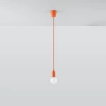 Κρεμαστό φωτιστικό Diego 1,PVC,1xE27/60w