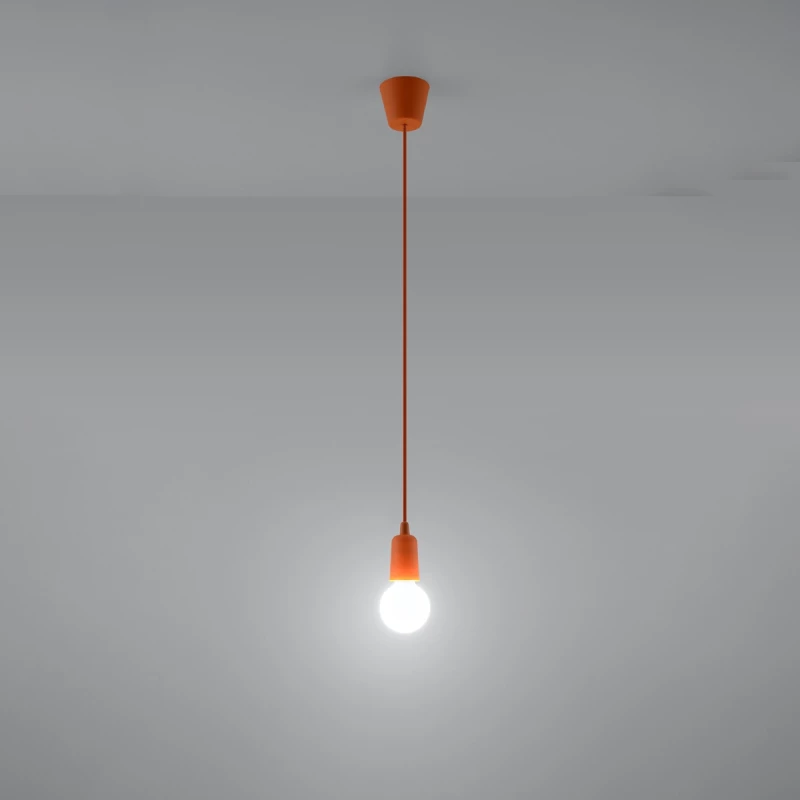 Κρεμαστό φωτιστικό Diego 1,PVC,1xE27/60w
