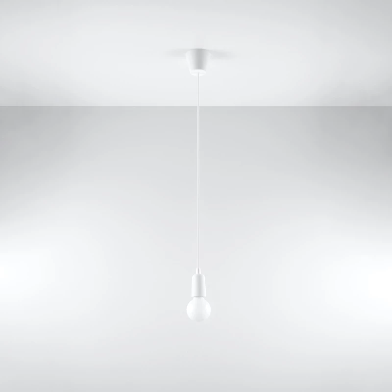 Κρεμαστό φωτιστικό Diego 1,PVC,1xE27/60w