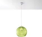 Κρεμαστό φωτιστικό Ball 1,πράσινο,1xE27/60w
