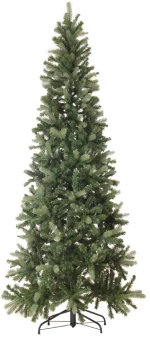 EchoDav Χριστουγεννιάτικο δέντρο slim με mix φύλλωμα και ύψος 210 εκ