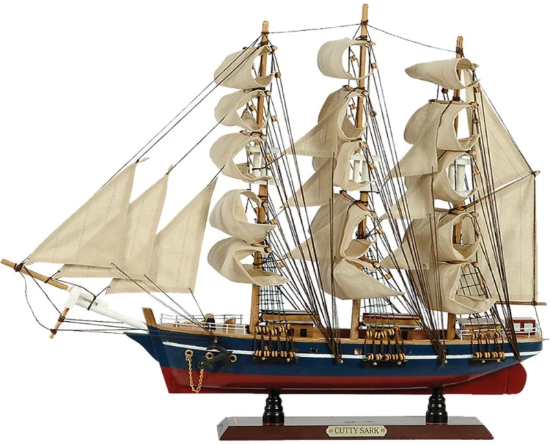 Cutty Sark καραβάκι διακοσμητικό ιστιοφόρο 90x16x75 εκ