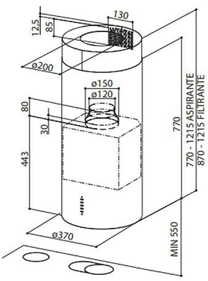 FABER CYLINDRA IS./4 EV8X A37