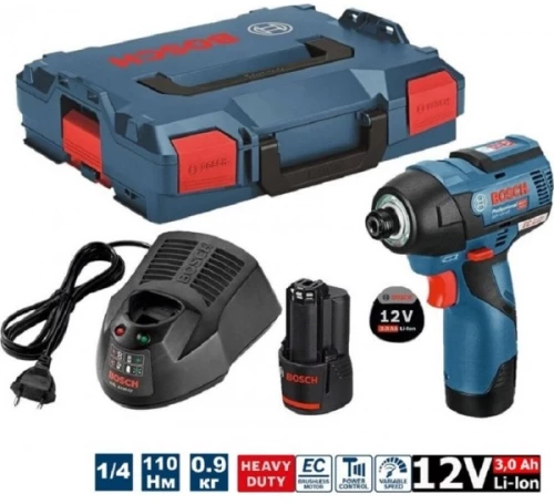 BOSCH ΚΡΟΥΣΤΙΚΟ ΔΡΑΠΑΝΟΚΑΤΣΑΒΙΔΟ ΜΠΑΤΑΡΙΑΣ GDR 12V-110 PROFESSIONAL 06019E0005 - BOSCH