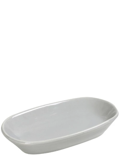 Light Grey Essentials πιατάκι ορθογώνιο σετ των έξι 15x9x2 εκ