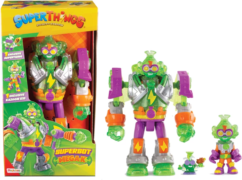 Superthings Μικροπλάσματα Superbot Με Φιγούρες Mega-K Για 3+ Χρονών 1013-62119