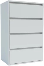 Συρταριέρα Idea Λευκό 60x42x100cm