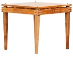 Τραπέζι φαγητού τετράγωνο teak 80x80x75 εκ