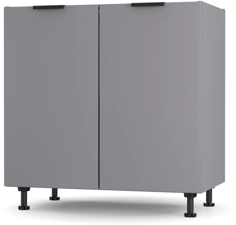 Craft Κάτω Ντουλάπι Γραφίτη 80x48x82cm
