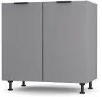Craft Κάτω Ντουλάπι Γραφίτη 80x48x82cm