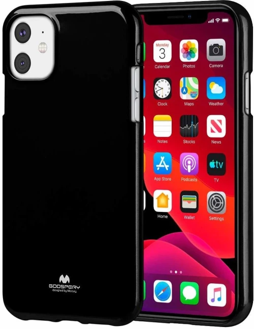 Θήκη Jelly Goospery για Apple iPhone 11 Pro Max Μαύρο