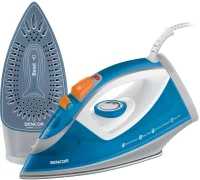 Σίδερo Ατμού με Κεραμική Πλάκα Drip-Stop 2400W Sencor SSI 7710BL Μπλε