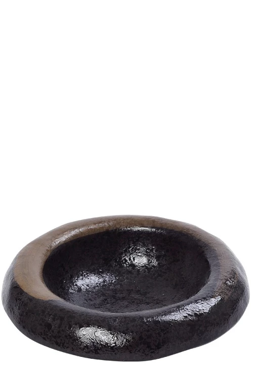 Fusion μπωλ πήλινο καφέ σκούρο ματ σετ τεσσάρων τεμαχίων 15.8x4.8 εκ