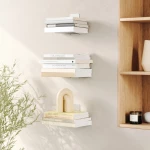Umbra Conceal large σετ 3 αόρατα ράφια βιβλίων 18x17x14εκ.