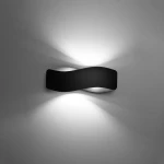 Sollux Φωτιστικό τοίχου Tila 2,ατσάλι,2xG9/40w