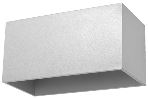 Sollux Φωτιστικό τοίχου Quad 2,αλουμίνιο,2xG9/40w