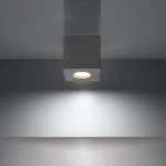 Sollux Φωτιστικό οροφής Quad 1,σκυρόδεμα,1xGU10/40w