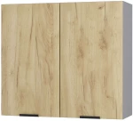 Craft Πάνω Ντουλάπι Χρυσό Δρυς 80x30x72cm