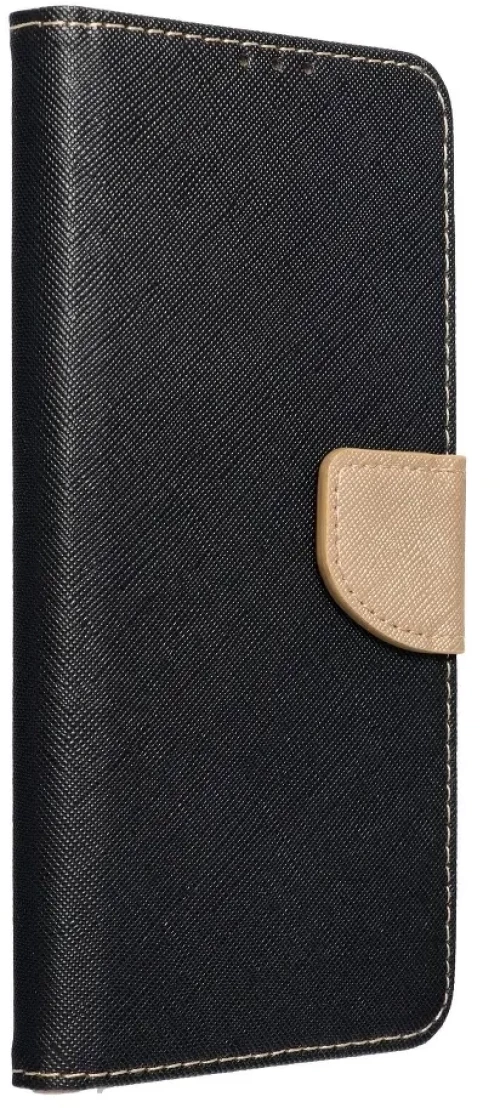 Techwave Fancy Book Case for Samsung Galaxy A03s black / gold