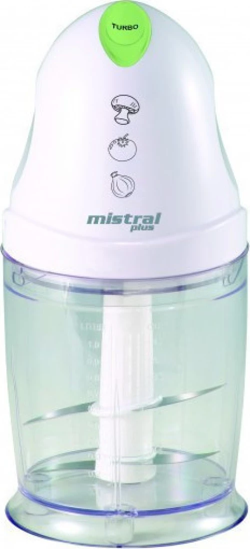 Πολυκόπτης Multi 500W με Δοχείο 1lt Green Mistral Plus