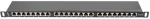 LANBERG PATCH PANEL 24 PORT 0.5U CAT.5E FTP BLACK