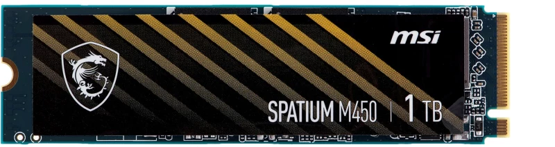 MSI SPATIUM M450 PCIe 4.0 NVMe M.2 1000GB PCI Express 4.0 3D NAND