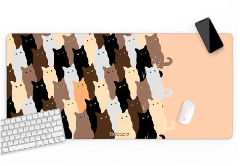 Mousepad Babaco Cats 001 80x40cm (1 τεμ)