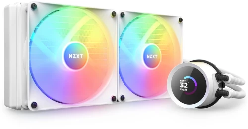 NZXT Kraken 280 RGB Processor All-in-one liquid cooler 14 cm White 1 pc(s)