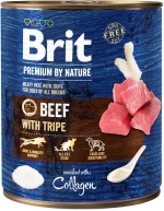 BRIT Premium by Nature Beef with Tripe - Wet dog food - 800 g