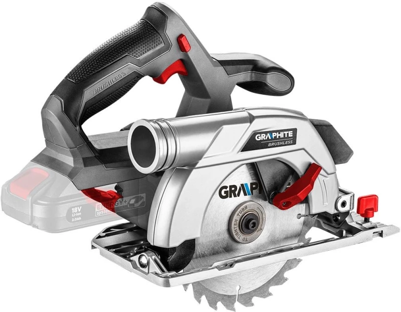 Energy+ 18V Cordless Circular Saw, Li-Ion, 165 x 20 mm Blade, Without Battery