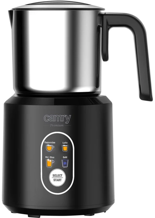 CAMRY CR 4498 automatic milk frother black, silver