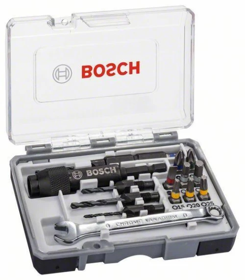 BOSCH DRILL BIT SET+BITS 20pcs.
