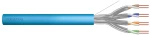 DIGITUS Cat6A INSTALLATION CABLE, U/FTP, Dca, AWG 23/1, LSOH, 500m, blue, reel