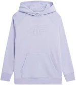 Women's sweatshirt 4F F0765 light purple 4FAW23TSWSF0765 52S M