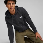 Puma ESS+ Tape Full-Zip Hoodie FL black 670270 01