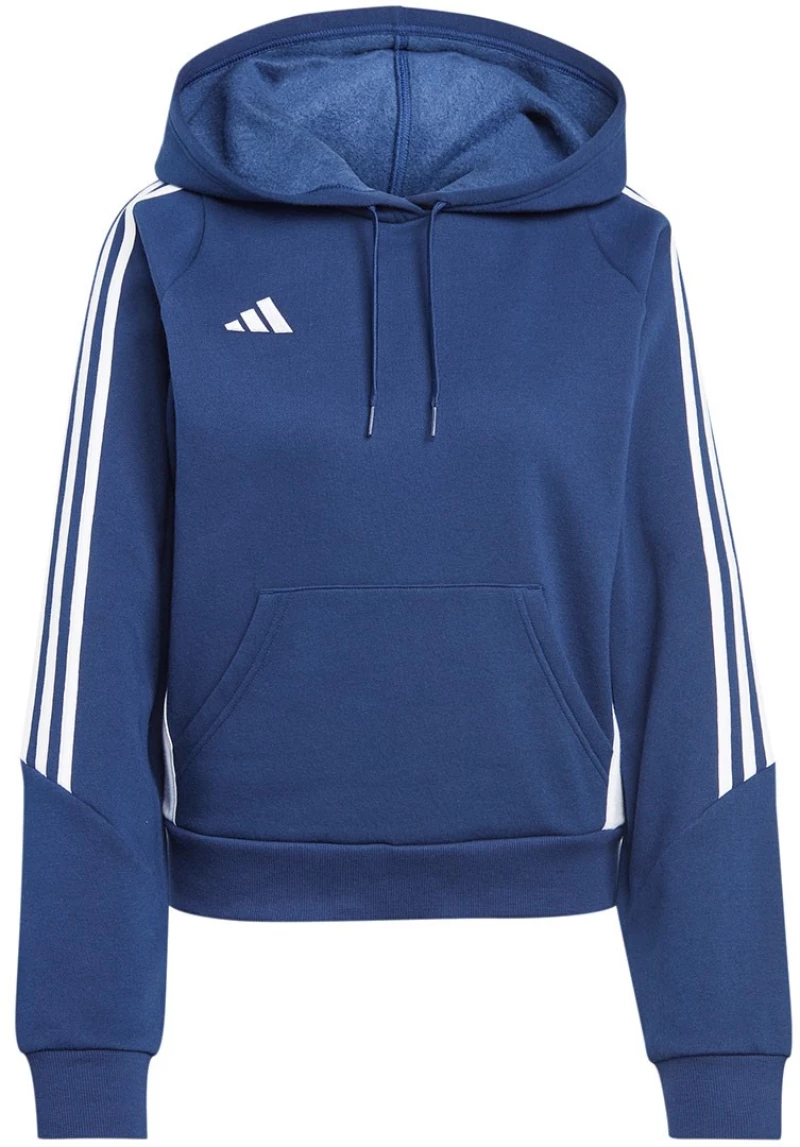 adidas Tiro 24 Hooded Women's Sweatshirt navy blue IR7507