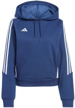adidas Tiro 24 Hooded Women's Sweatshirt navy blue IR7507