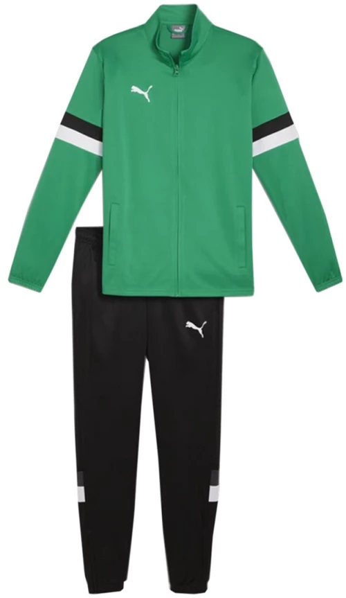 Puma Team Rise men's tracksuit green-black 658653 05