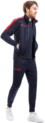 Givova Tuta Revolution Tracksuit Black & White TR033 1003 XS