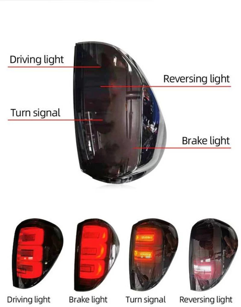 Πισινά Φανάρια Set Για Mitsubishi L200 2007-2014 Led Bar Black