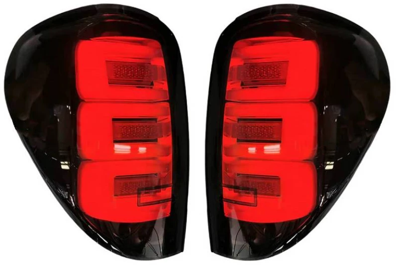 Πισινά Φανάρια Set Για Mitsubishi L200 2007-2014 Led Bar Black