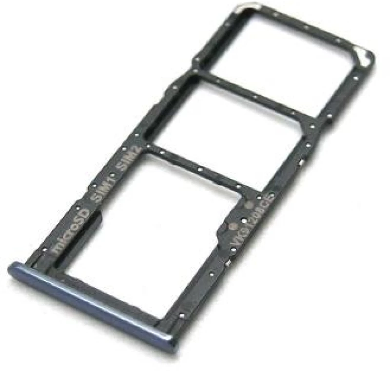 Βάση Κάρτας Sim & SD Samsung A515F Galaxy A51 Μαύρο (Original)