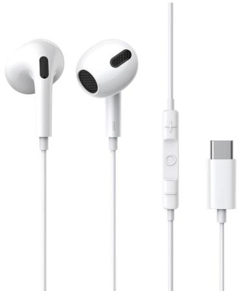 Hands Free Stereo Baseus Encok C17 USB C Λευκό