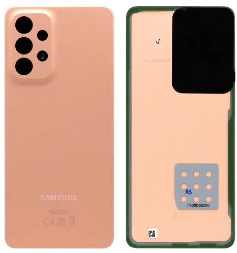 Καπάκι Μπαταρίας Samsung A336B Galaxy A33 5G Πορτοκαλί (Original)