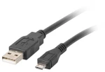 Lanberg CA-USBM-10CC-0010-BK USB cable 1 m USB 2.0 Micro-USB B USB A Black