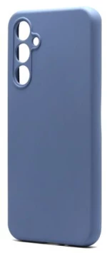 Θήκη Liquid Silicon inos Samsung A546B Galaxy A54 5G L-Cover Γκρι-Μπλε